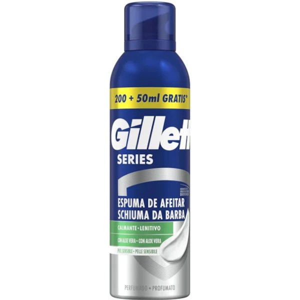 Gillette Series Schiuma Da Barba Lenitiva 200+50 Ml-image