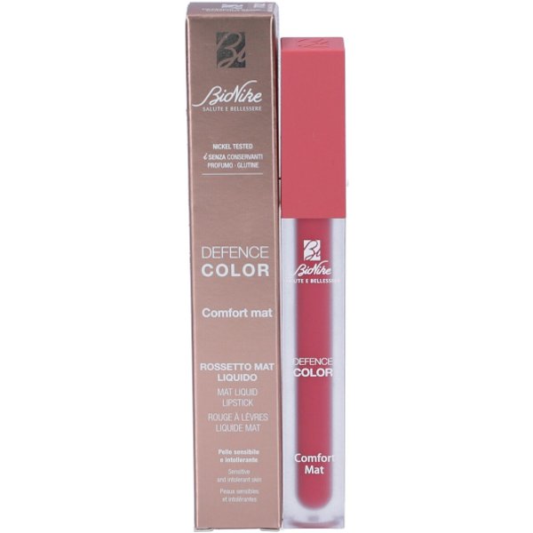 Bionike Defence Color Comfort Mat Rossetto Liquido 4,5Ml N.702 Rose Macaron-image