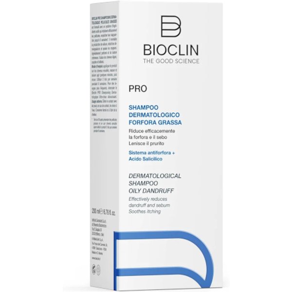 Bioclin Pro Shampoo Dermatologico – Forfora Grassa 200Ml-image