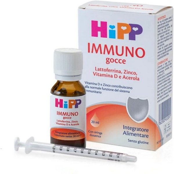 Hipp Immuno Gocce Integratore Alimentare Per Bambini 20Ml-image