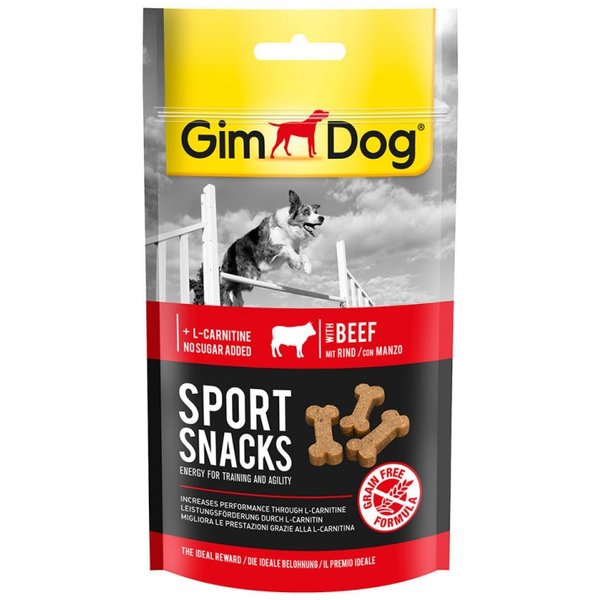 Gimdog Sportsnacks Manzo 60G-image