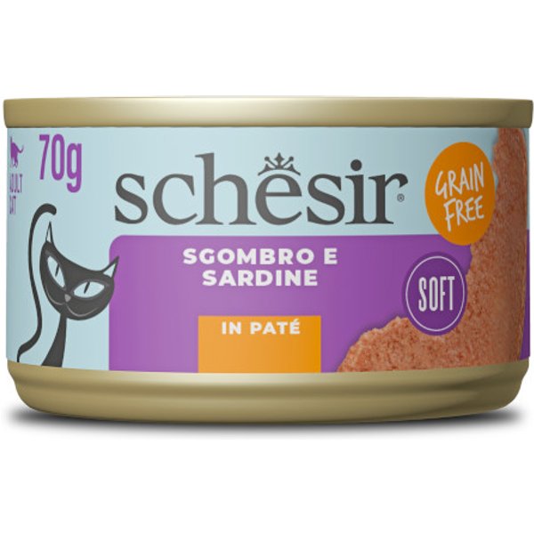 Schesir CAT Pate' Sgombro Sard-image