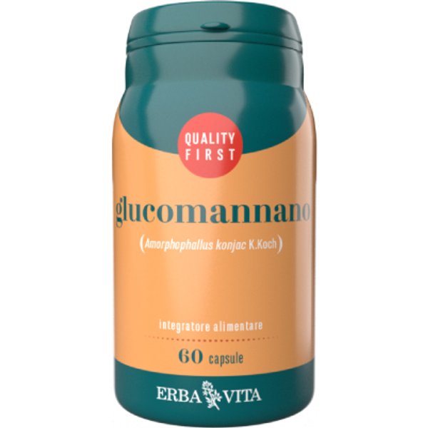 Glucomannano 60 Capsule Erbavita-image