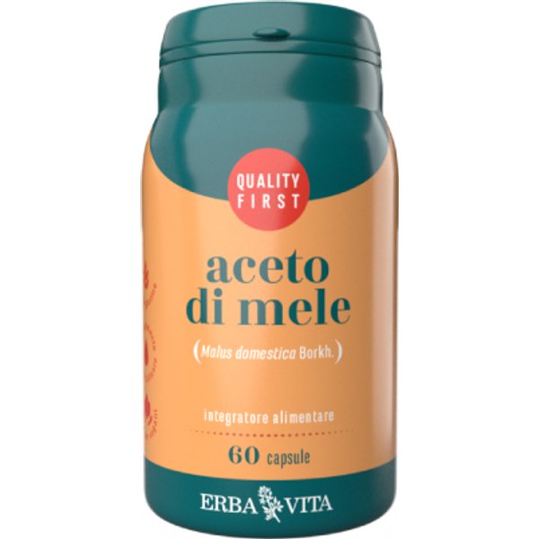 Aceto Di Mele 60 Capsule 550Mg Erbavita-image