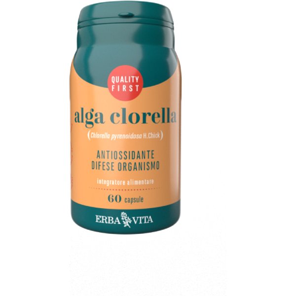 Alga Clorella 60 Capsule 500Mg Erbavita-image