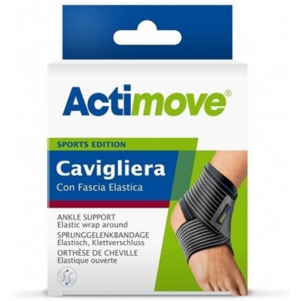 Cavigliera Con Fascia Elastica Actimove Sport Edition 1 Pezzo-image