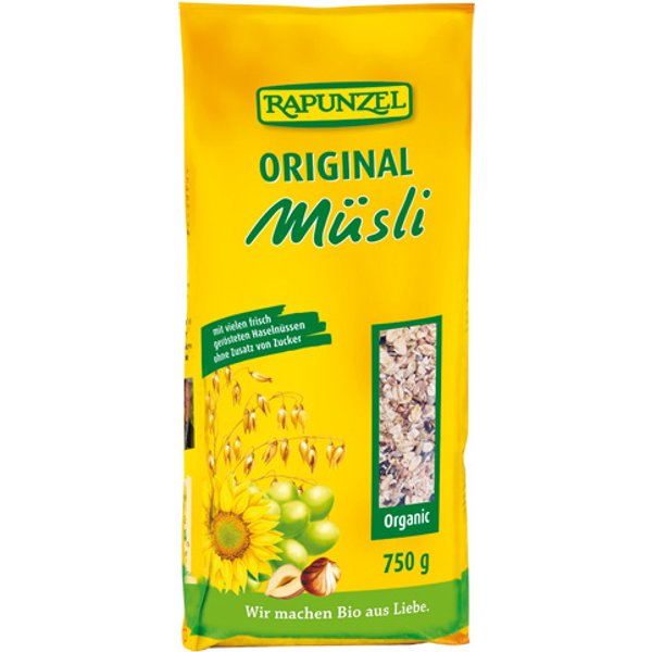 Rapunzel Original Muesli Senza Zuccheri Aggiunti 750 G-image