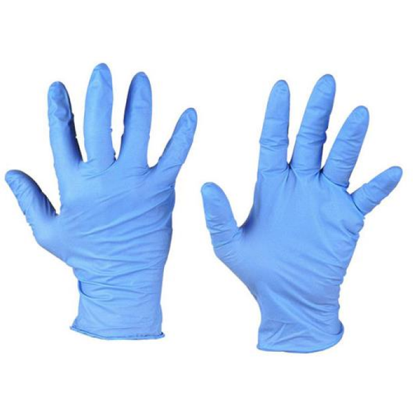 Guanti Nitrile Senza Polvere Small 100 Pezzi-image