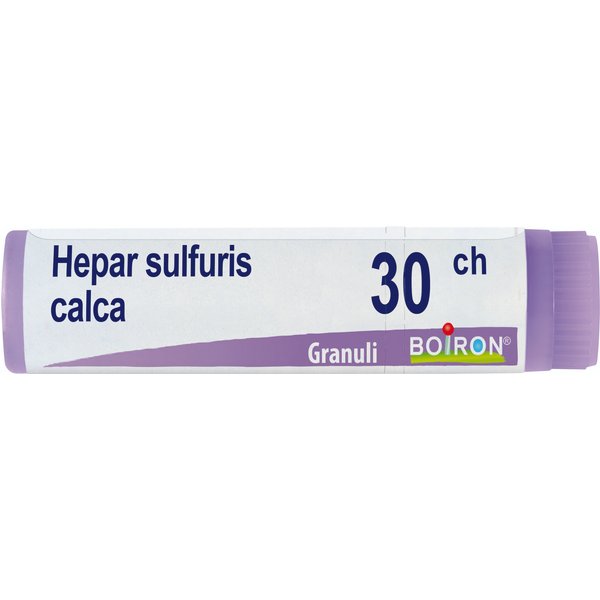 Hepar Sulfuris Calcareum 30Ch Globuli Monodose Boiron-image
