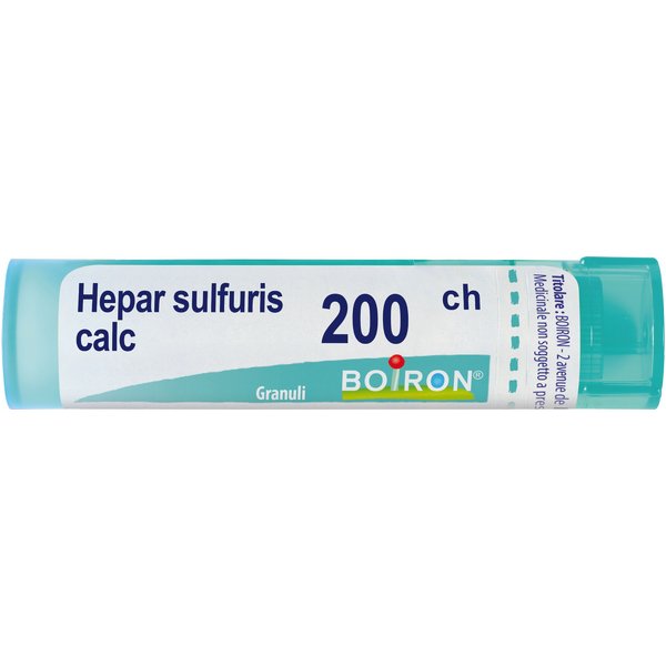 Hepar Sulfuris Calcareum 200Ch Granuli Multidose Boiron-image