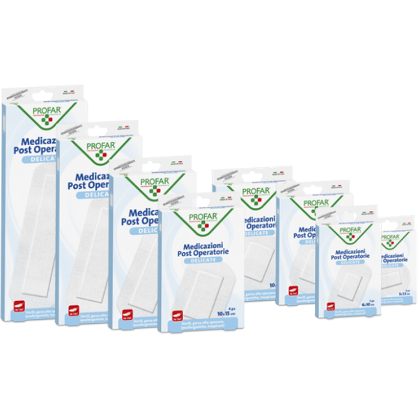 Profar Medicazione Sterili Post Operatorie 10X12Cm 4 Pezzi-image