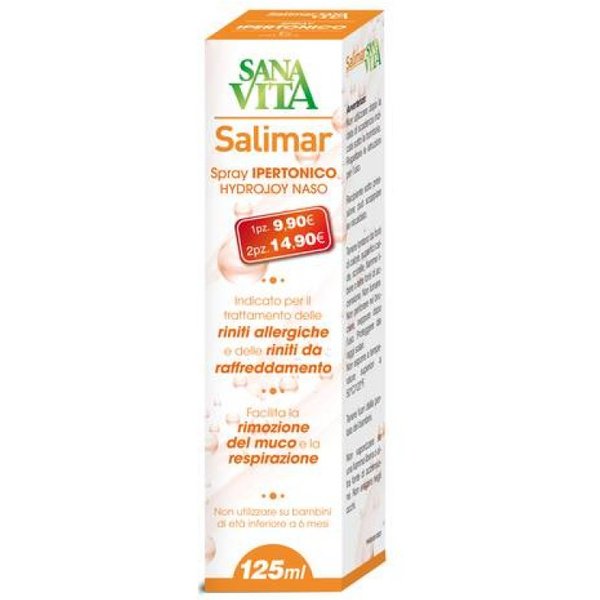 Sanavita Salimar Soluzione Ipertonica 125Ml-image