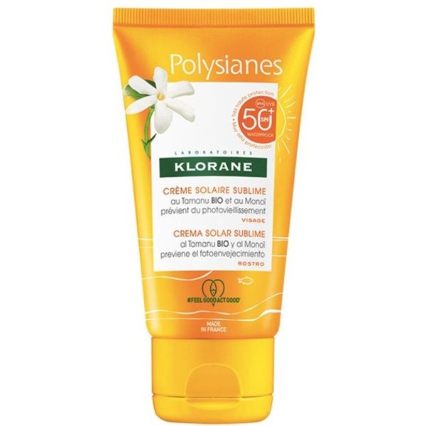 Polysianes CrèMe Solaire Sublime Spf50+ Klorane 50Ml-image