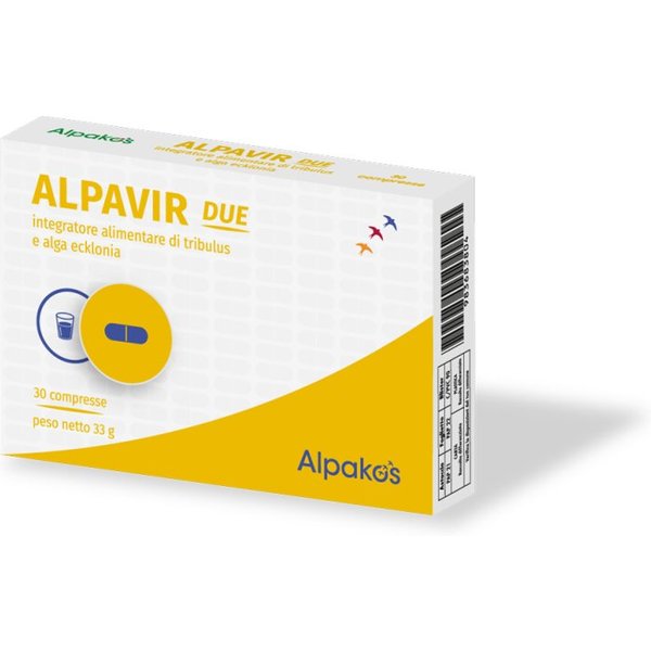 Alpavir Due Alpakos 30 Compresse-image