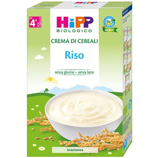 Hipp Crema Di Riso 200G Cereali Bio Dal 4° Mese Svezzamento-image