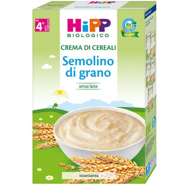 Hipp Semolino Grano Bio Istantaneo Senza Latte 200G 4+ Mesi-image