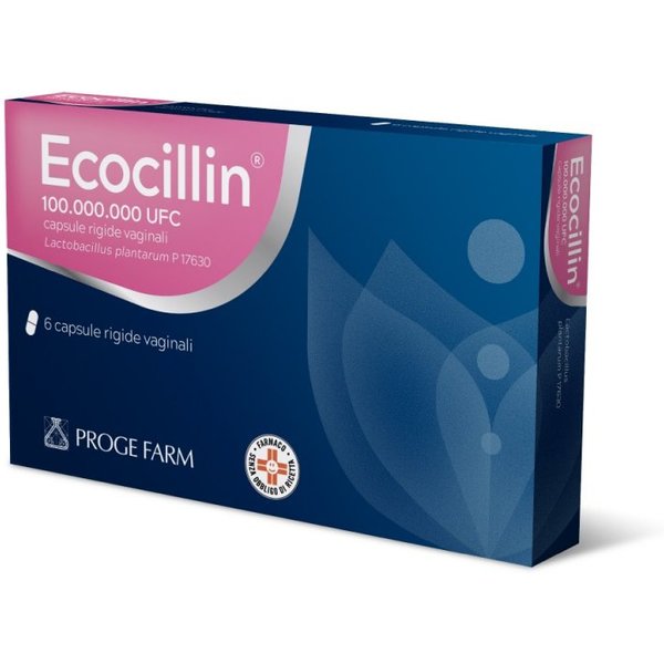 Ecocillin® Proge Farm® 6 Capsule Vaginali Rigide-image