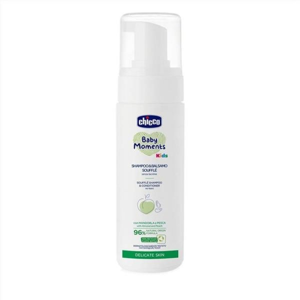 Shampo & Balsamo Soufflè Baby Moments Chicco 150Ml-image