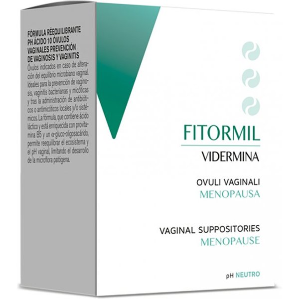 Vidermina Fitormil 10 Ovuli Vaginali-image