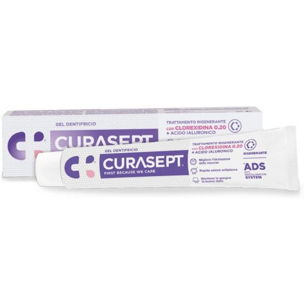 Gel Dentifricio ADS Trattamento Rigenerante Curasept® 75Ml-image