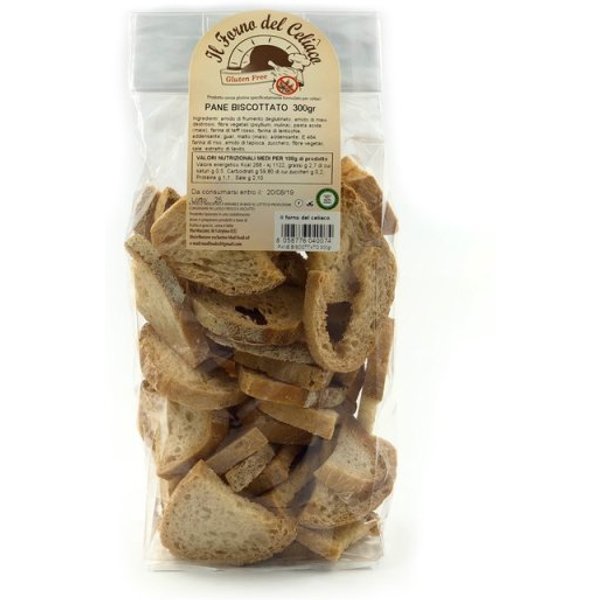 Il Forno Del Celiaco Pane Biscottato 300 G-image