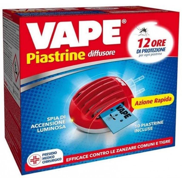 Vape Elettroemanatore Piastrine Con Spina + 10 Piastrine Classic-image