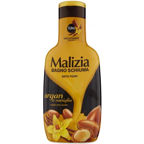 Malizia Bagnoschiuma 1000ML.ARGAN&VANIGLIA-image