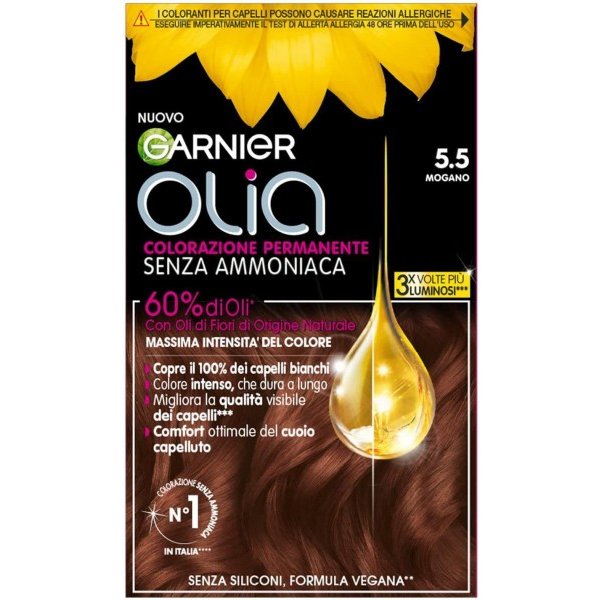 Garnier Olia Colorazione Permanente 5.5 Mogano-image