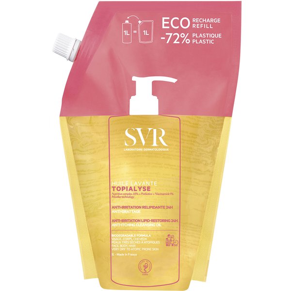 SVR Topialyse Olio Detergente Anti Irritazioni Anti Prurito 1L Ricarica-image
