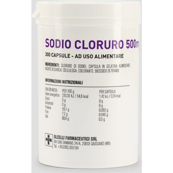Sodio Cloruro 300 Capsule 500Mg-image