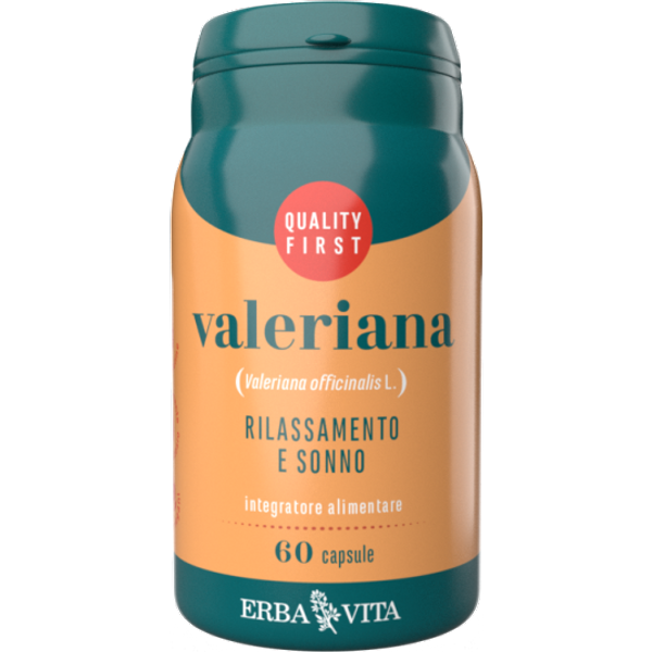 Valeriana 60 Capsule 500Mg Erbavita-image