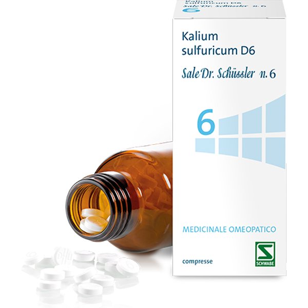 Sale Dr Schussler N.6 Kalium Sulfuricum 200 Compresse-image