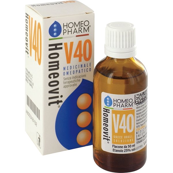 Homeovit V40 Gocce 50 Ml-image