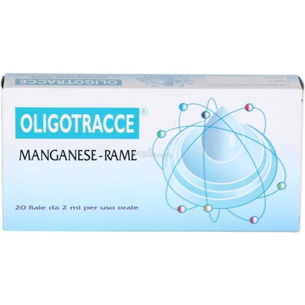 Oligotracce Manganese Rame 20 Fiale 2 Ml-image