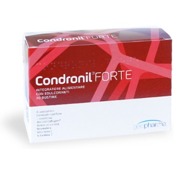Condronil Forte Integratore Per Articolazioni Ossa 30 Bustine Senza Glutine E Lattosio-image