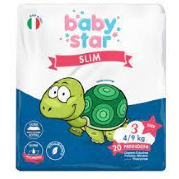 Babystar Slim 4/9KG T3 20 Pezzi-image