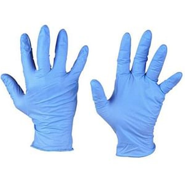 Guanti Nitrile Senza Polvere Medium 100 Pezzi-image