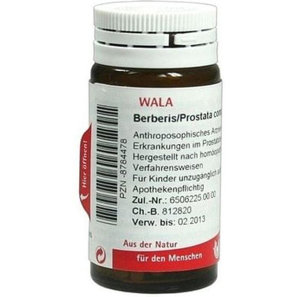 Wala Berberis Prostata Compositum Globuli 20 G-image
