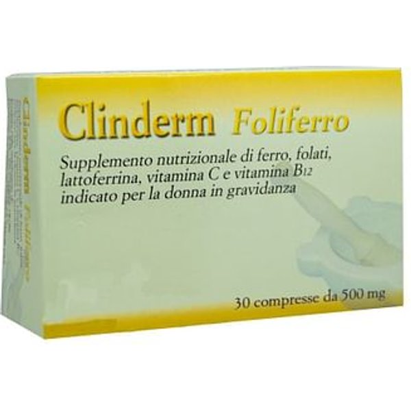 Clinderm Foliferro 30 Compresse-image