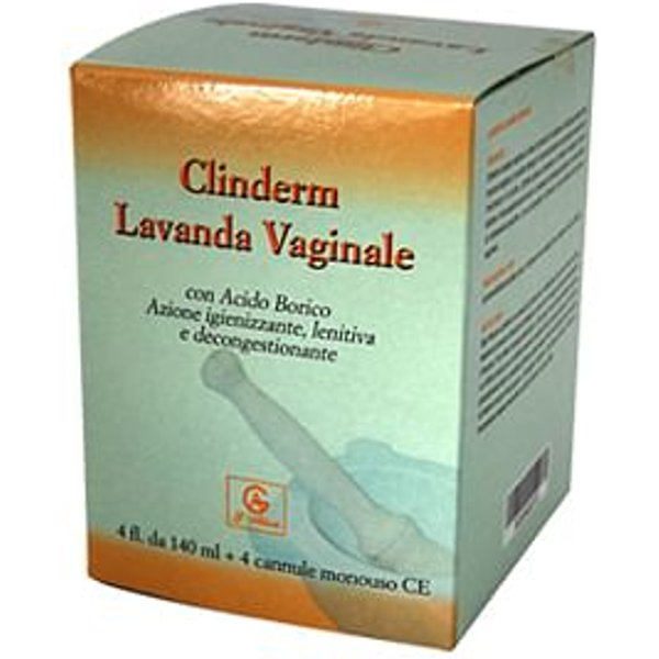 Clinderm Lavanda Vaginale 4 Flaconi 140 Ml-image