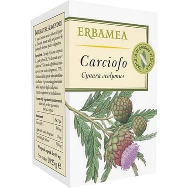 Erbamea Carciofo 50 Capsule Vegetali-image
