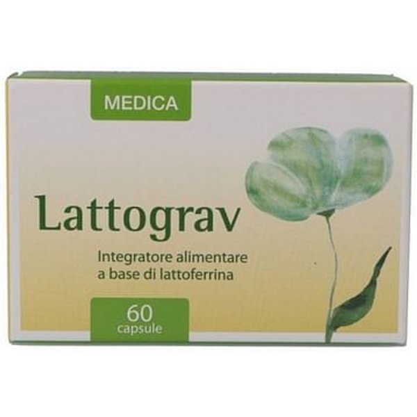 Lattograv Integratore Alimentare 60 Capsule 25,58 Grammi-image