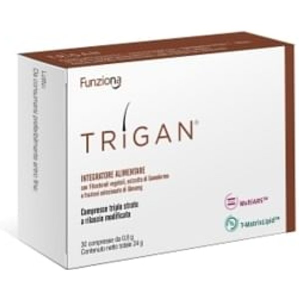 Funziona Trigan Plus Integratore Per Capelli 30 Compresse Vegano Senza Glutine-image
