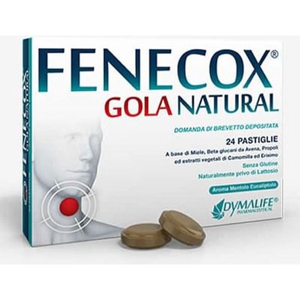 Fenecox Gola Natural Mentolo Eucalipto 36 Pastiglie-image