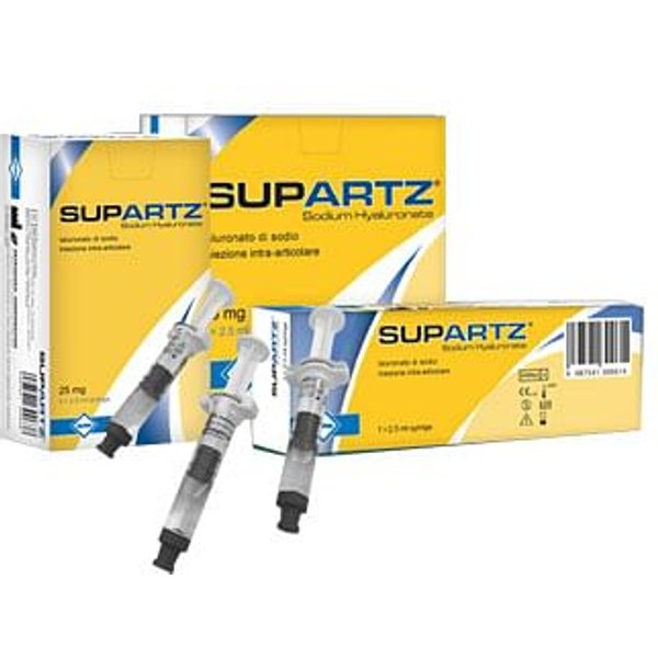 Siringa Preriempita Intra Articolare Supartz Acido Ialuronico 10 Mg 2,5 Ml 5 Pezzi-image