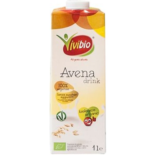 Vivibio Bevanda Avena Drink Senza Glutine Bio 1 Litro-image