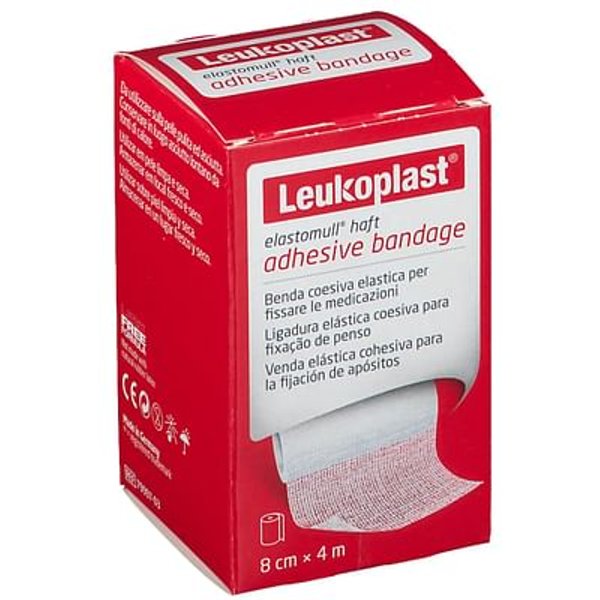 Benda Elastica Autoadesiva Elastomull Haft Compressione Forte 8X400 Cm-image