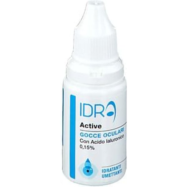 Gocce Oculari Sterilens Idra Active 10 Ml Con Acido Ialuronico 0,15%-image
