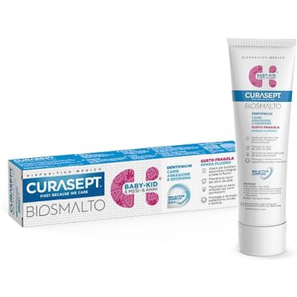Curasept Biosmalto Baby Kid Senza Fluoro 50 Ml-image