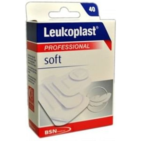Leukoplast Soft White 40 Pezzi Assortiti-image